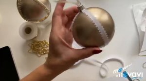 Елочные игрушки своими руками . Handmade Christmas decoration.