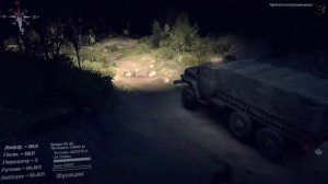 стандартный звук двигателя ямз 236 грузовика урал 4320 в игре Spintires 2014