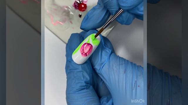 Тюльпан гель-лаками смотреть онлайн