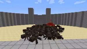 1 MUTANT CREATURE vs 100 MOBS in Minecraft (Minecraft Mob Battle)