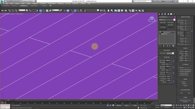 [Урок 3ds Max] Всё про FloorGenerator V2 00 Создаем за 30 секунд ламинат, панели, плитку смотреть онлайн