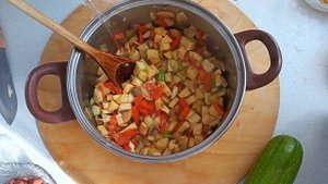 Суп минестроне с бататом Итальянский суп без мяса