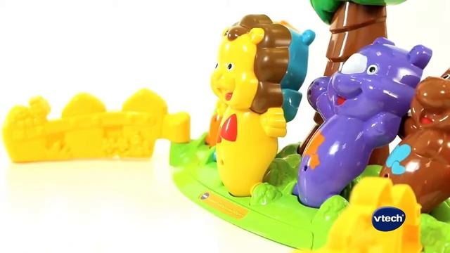 Обучающая игрушка Боулинг с животными Африки 43 см со светом и звуком, Vtech, 88275, Игроландия смотреть онлайн