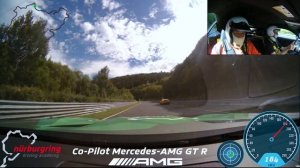 Mercedes AMG GTR Co-Pilot lap Nürburgring + Driver Interview