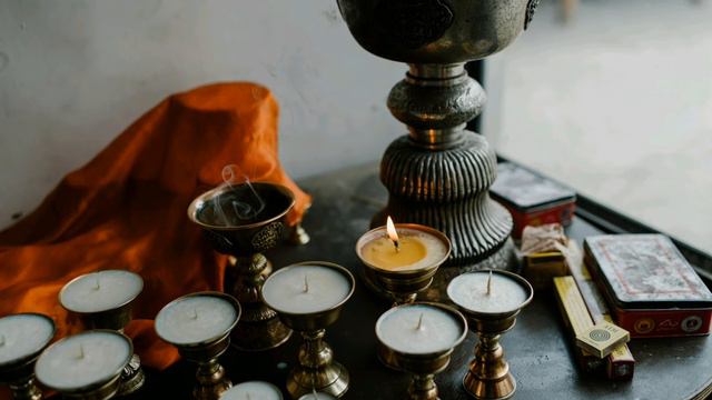 Тибетские поющие чаши целебный звук 963 Гц #тибет #тибетскиечаши #звук #медитация смотреть онлайн