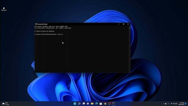 How to Compile and Run Java Program From Command Prompt смотреть онлайн