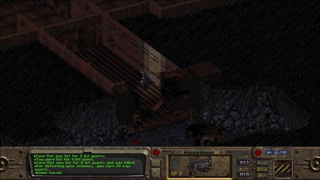 Let's Play Fallout 1 part 2 Vault 15 (No Commentary) смотреть онлайн
