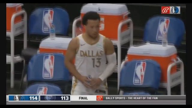 Лука Дончич получил по лицу от Джейлена Брансона напором воды из бутылки смотреть онлайн