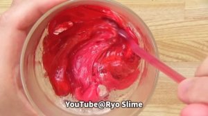 Satisfying Slime Coloring with Makeup! Mixing 3 Silver Glitter Lipsticks into Clear Slime!