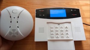 Программирование датчика дыма к GSM Wi-Fi PSTN Сигнализации Emastiff G2BW через панель управления.