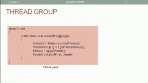 Multithreading in Java | #29 | Thread Group of a Thread | Parent Thread Group of a Thread Group