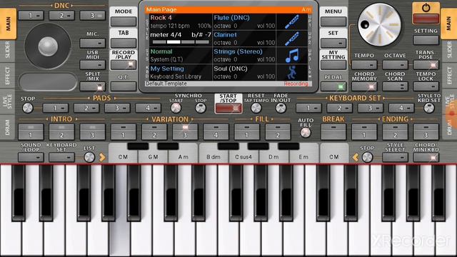 Музыка на синтезаторе