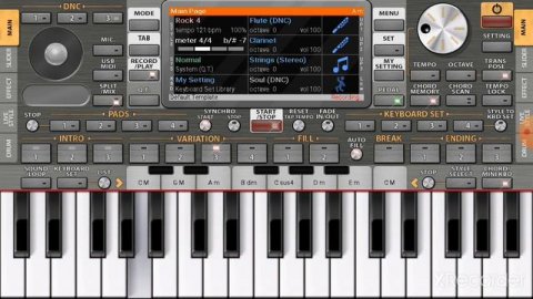 Музыка на синтезаторе