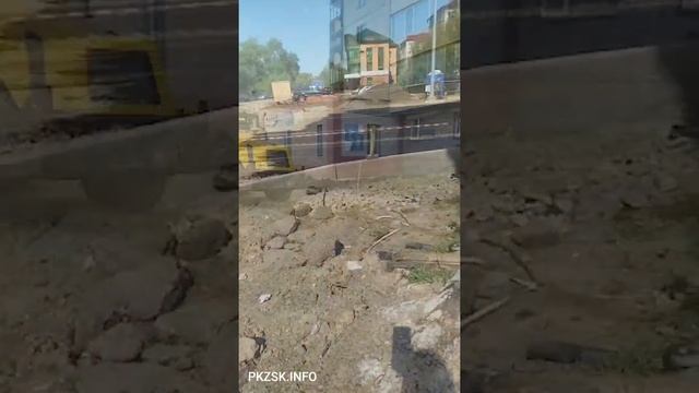 Ремонт улицы Горького в Петропавловске завершается смотреть онлайн