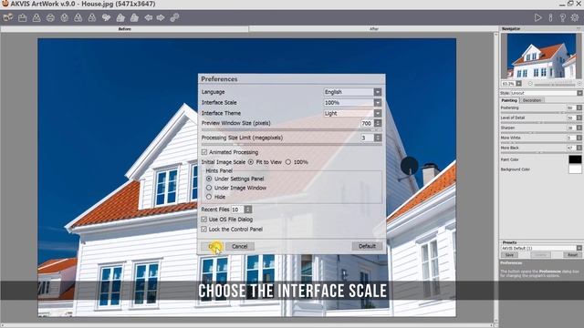 How to Change Interface Scale in AKVIS Programs смотреть онлайн