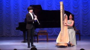 Debussy – Arabesque No.1 (T. Tomilova – harp, B. Dubrovets – clarinet)