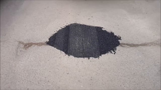 Укладка холодного асфальта