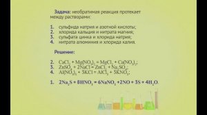 Общая и неорганическая химия. Ионные реакции и гидролиз