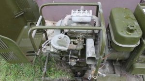 Армейский бензогенератор АБ -4-О/230-Ч/400