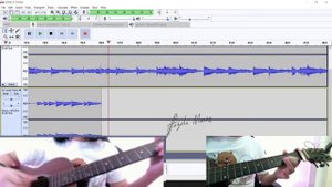 SWIFF AUDIO WS-70 TEST -  "FRIENDS Theme" Instrumental Guitar Cover