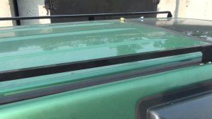 Самодельные рейлинги Isuzu Bighorn часть 3