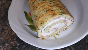 Рулет из кабачка без грамма муки!