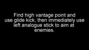 Arkham Knight: Use 3 different gadgets while gliding.