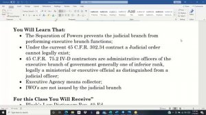 Child $upport: No Constitutionally Valid Court Order That Requires You To Pay IV-D Webinar