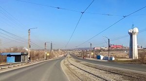 Магнитогорск, улица Северный переход, промзона, мост через реку Урал (17.04.2022)