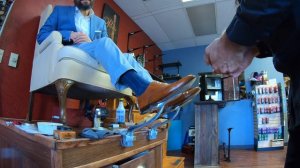 Take a Seat and RELAX with Ezequiel from @ShoeSlyde | ORIGINAL ASMR Shoe Shine