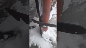 очень простая защелка на калитку