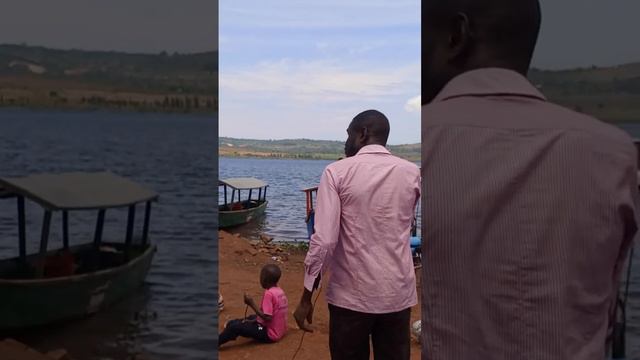 Preaching at Lake Victoria