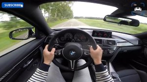 BMW M4 F82 COMPETITION PACKAGE - POV Test Drive LOUD! Acceleration & Sound