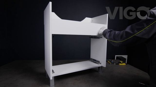 Подробная инструкция по сборке напольной тумбы Moss смотреть онлайн