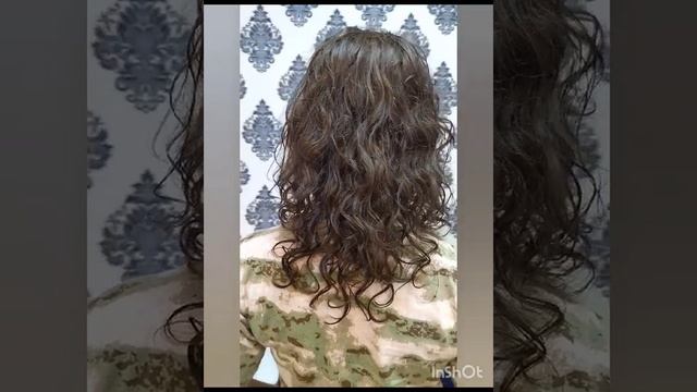 Окрашивание вьющихся волос смотреть онлайн