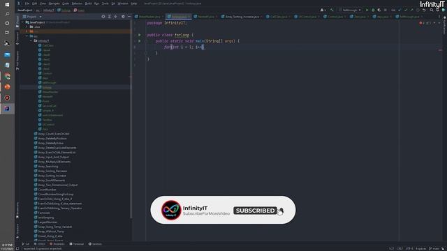 Java Control Statements (Part 6) |Simple For Loop in Java| Enhanced |Burmese Tutorials @Infinity_IT