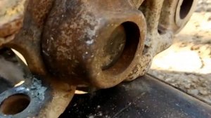 sennebogen 690. замена ячейки цепи гусеницы.