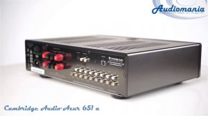Стереоусилитель Cambridge Audio Azur 651 a