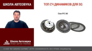 Топ среднечастотных  динамиков для SQ