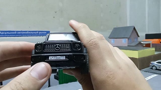 Mercedes G63 AMG. Моя новая тачка! Обзор модели от Rastar. смотреть онлайн