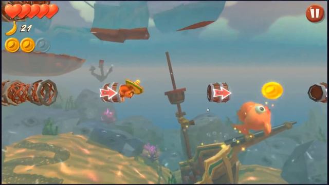 Banana Kong Blast Level 3-7 🐒🍌 | SKILLGAMING ✔️ смотреть онлайн