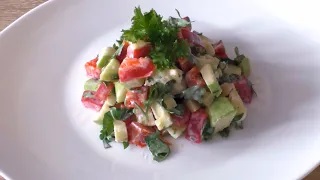 Вот так салат готовлю ровно 5 минут, использую всего три продукта смотреть онлайн