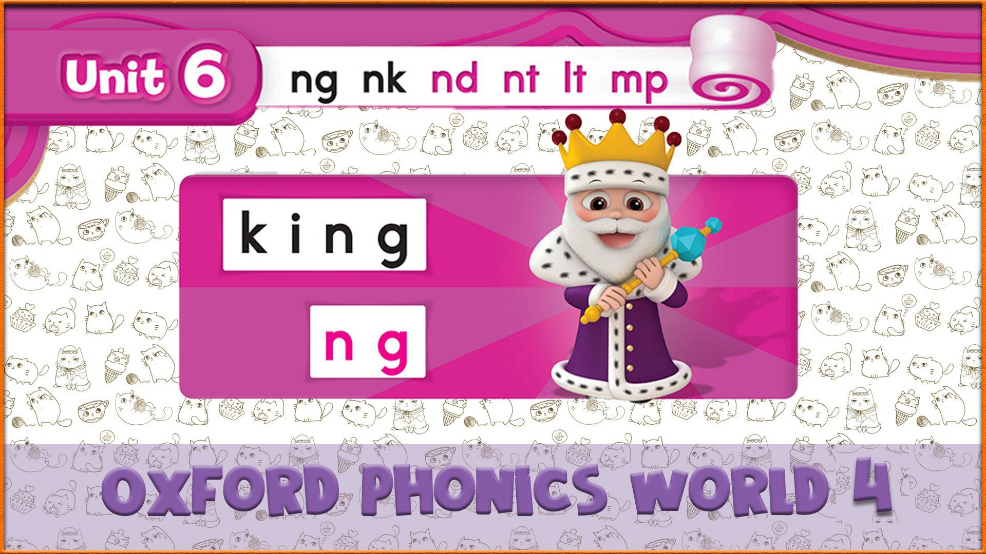 | ng | Oxford Phonics World 4 - Consonant Blends. #34