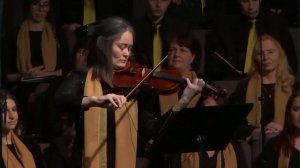 “Христос  надежда христиан!” Соло скрипка.  Лидия Шкаровская.