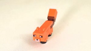 How to build a LEGO Minecraft Fox?