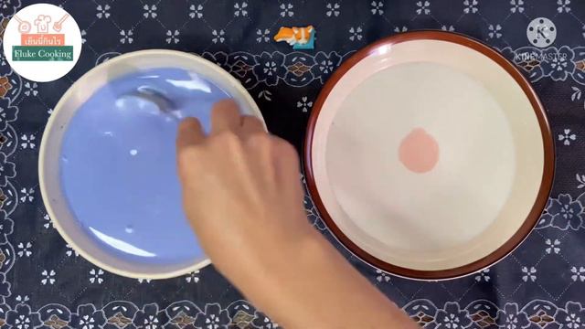 วิธีทำขนมชั้นอัญชัน สูตรอร่อยเป๊ะ ทำง่าย ไม่ต้องนวดแป้ง Steamed blue layer cake Thai dessert EP26 смотреть онлайн