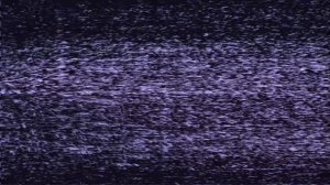 Футаж помехи камеры со звуком #3