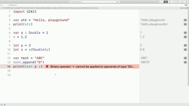 iOS Application Development - WiSe 18/19 Lecture 2b: Introduction into Swift