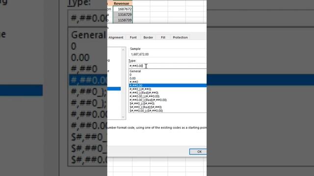 How to format numbers in millions in Excel! #excel