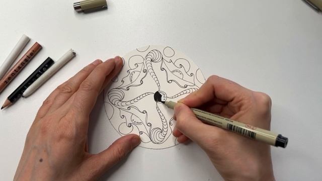 РИСУЙ И НАСЛАЖДАЙСЯ! || ЗЕНДАЛА креативно медитативное занятие.